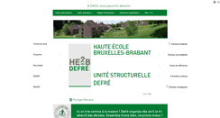 Desktop Screenshot of intranet.defre.be